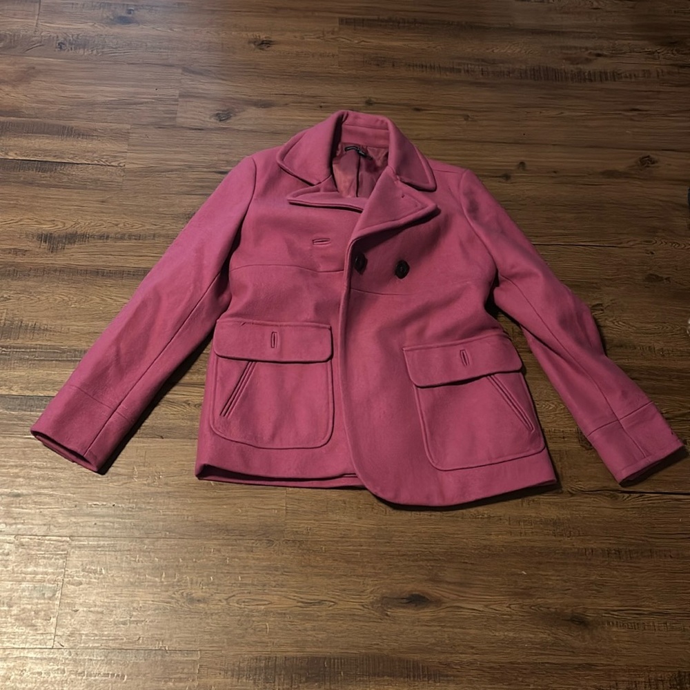 Woman gap wool coat